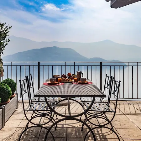 Enjoyiseolake - Dante With Spacious Balcony And View Apartman Parzanica